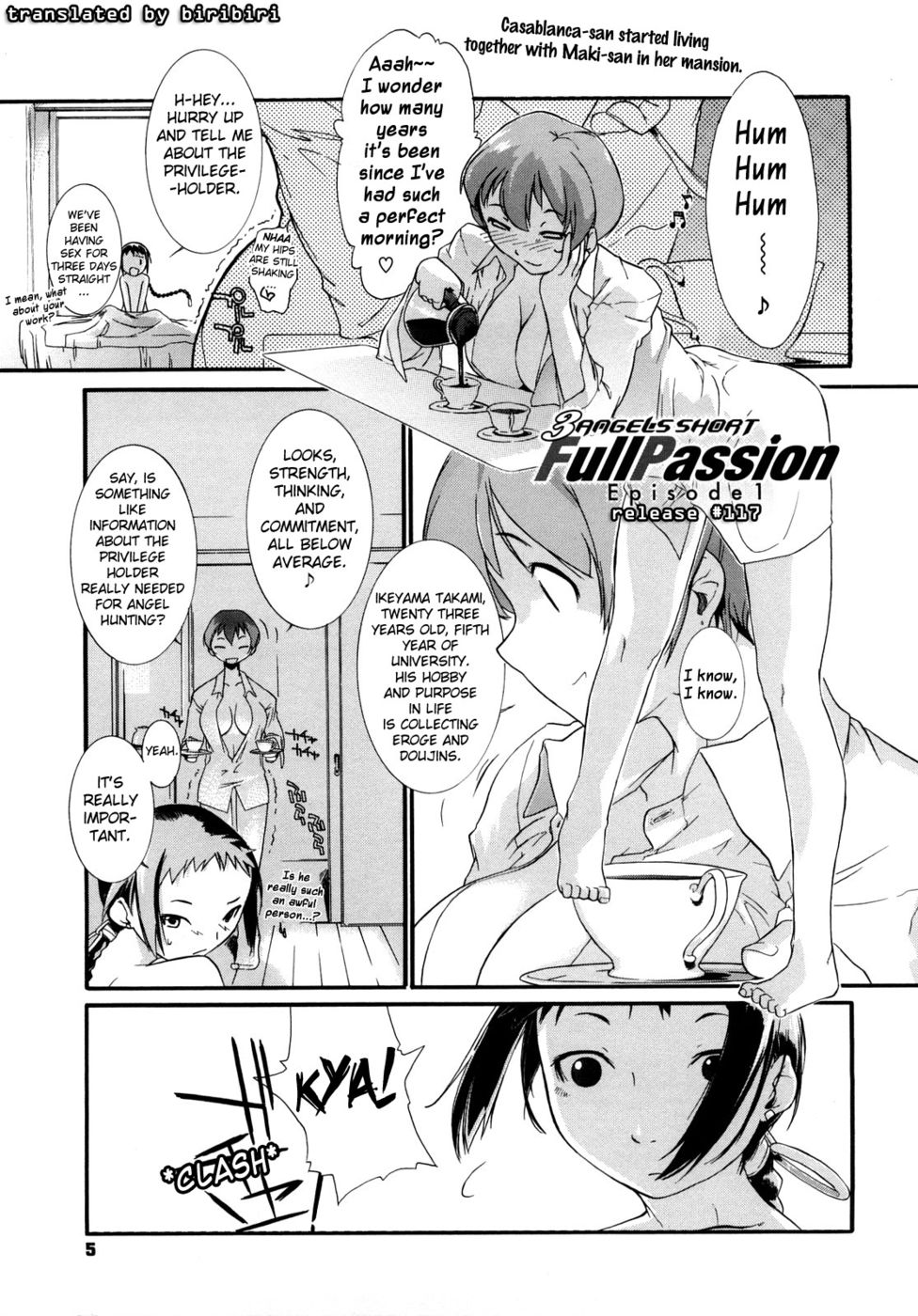 Hentai Manga Comic-3 Angels Short Full Passion-Chapter 1-6